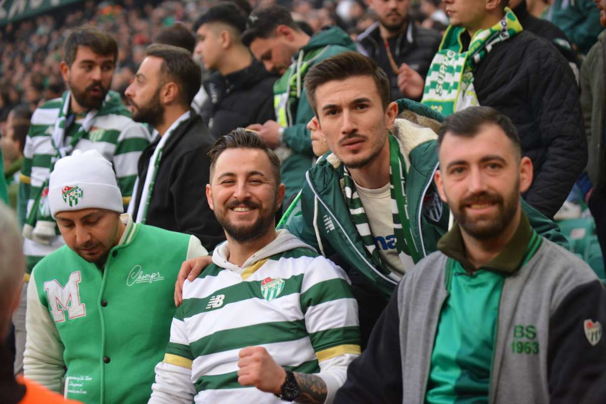 (ÖZEL) Bursaspor - Ankara Demirspor taraftar fotoğrafları 2
