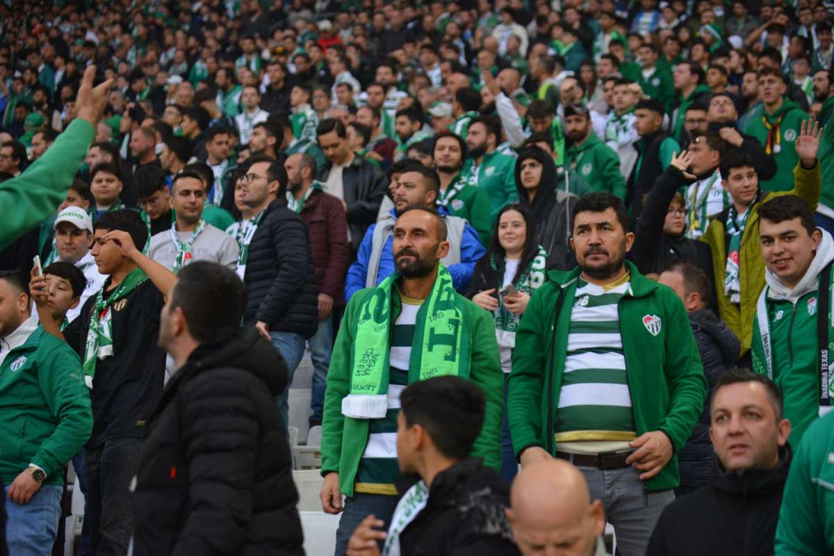 (ÖZEL) Bursaspor - Ankara Demirspor taraftar fotoğrafları 2