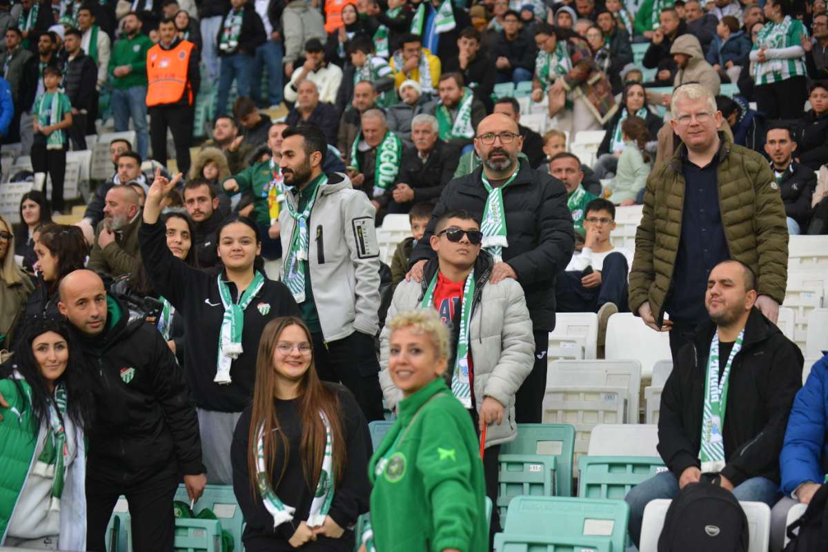 (ÖZEL) Bursaspor - Ankara Demirspor taraftar fotoğrafları 2
