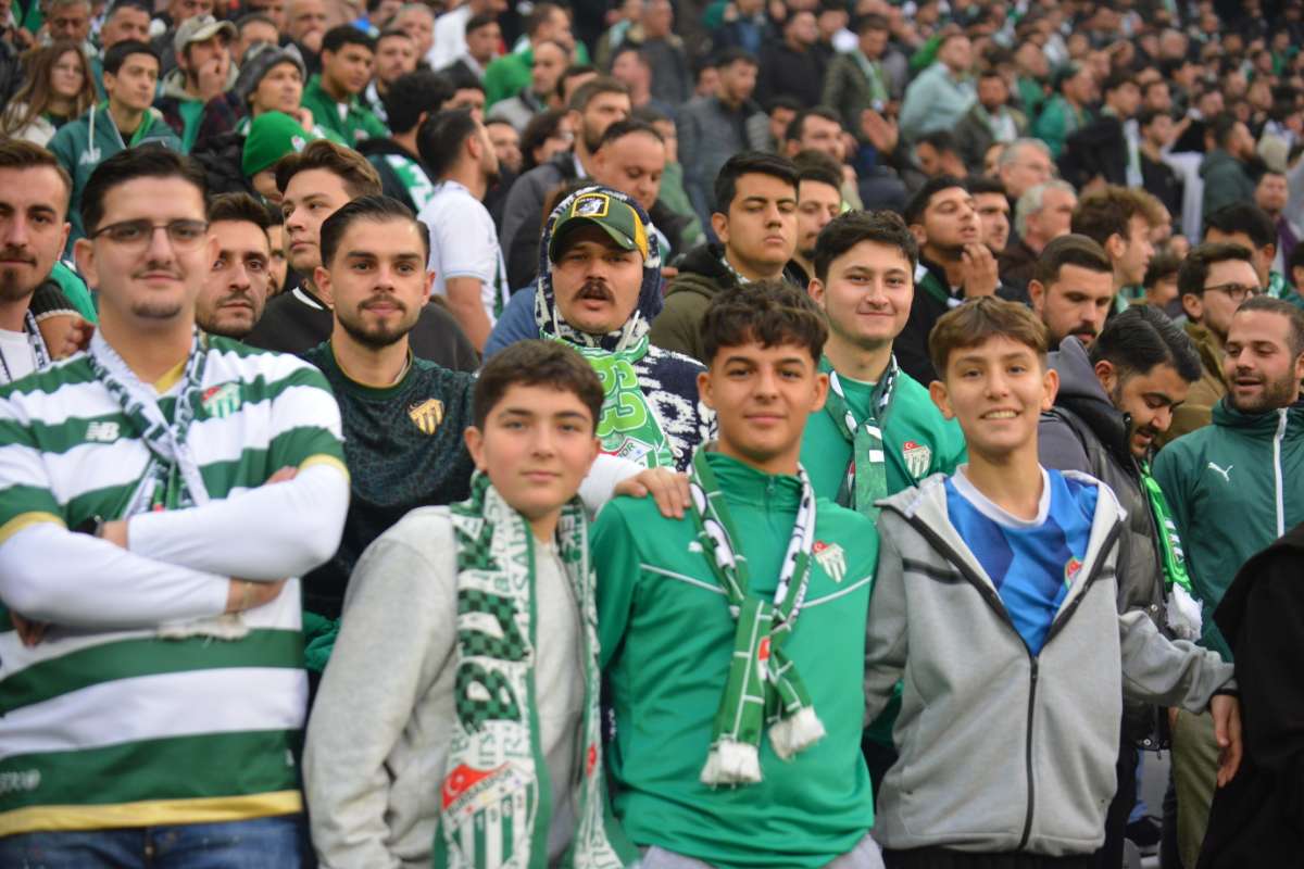 (ÖZEL) Bursaspor - Ankara Demirspor taraftar fotoğrafları 2