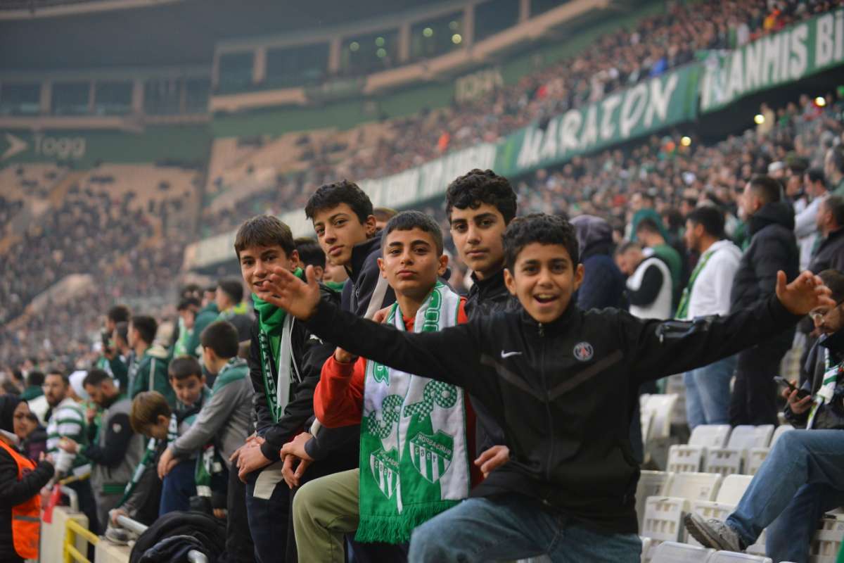 (ÖZEL) Bursaspor - Ankara Demirspor taraftar fotoğrafları 2