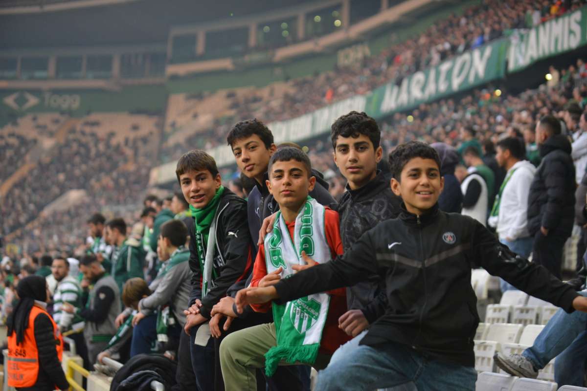 (ÖZEL) Bursaspor - Ankara Demirspor taraftar fotoğrafları 2