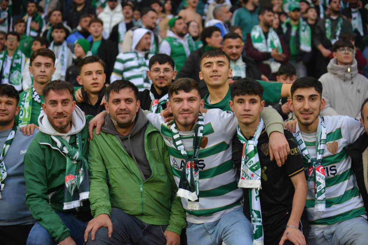 (ÖZEL) Bursaspor - Ankara Demirspor taraftar fotoğrafları 2