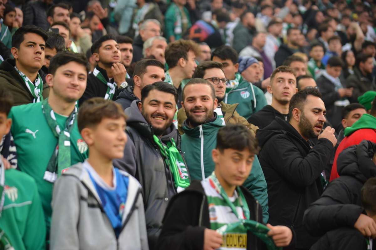(ÖZEL) Bursaspor - Ankara Demirspor taraftar fotoğrafları 2