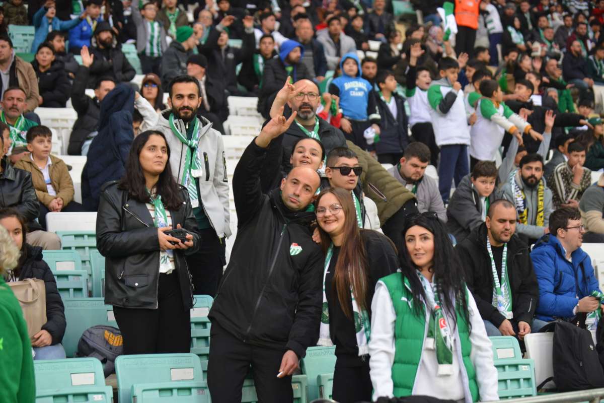 (ÖZEL) Bursaspor - Ankara Demirspor taraftar fotoğrafları 2