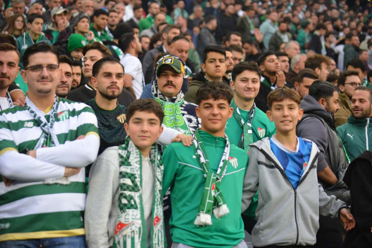 (ÖZEL) Bursaspor - Ankara Demirspor taraftar fotoğrafları 2