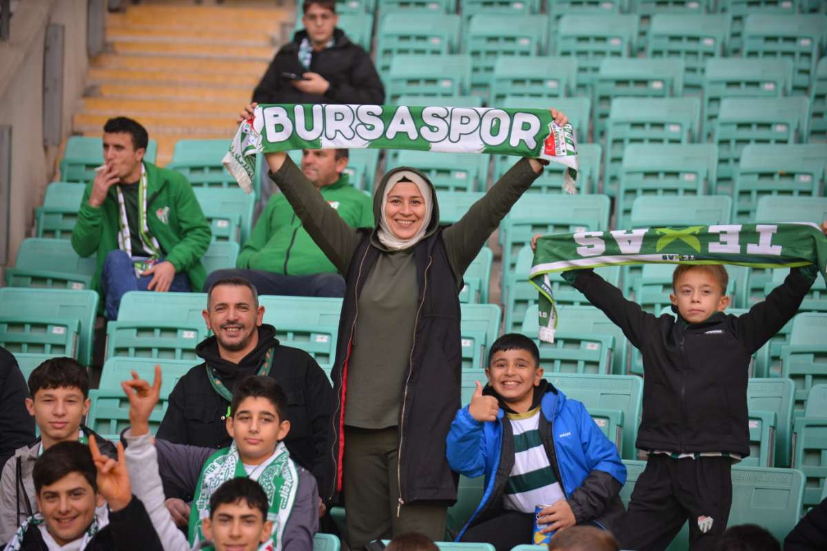 (ÖZEL) Bursaspor - Ankara Demirspor taraftar fotoğrafları 2