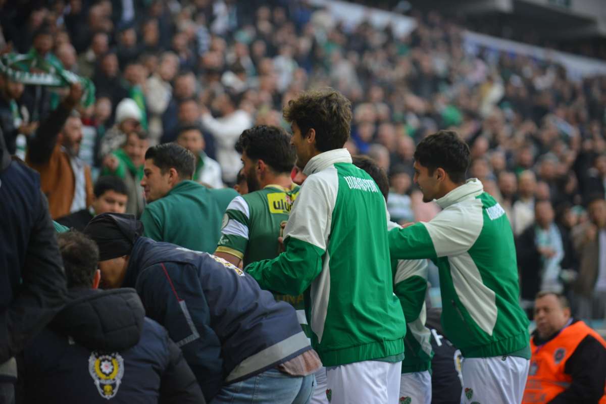 (ÖZEL) Bursaspor - Ankara Demirspor taraftar fotoğrafları 2