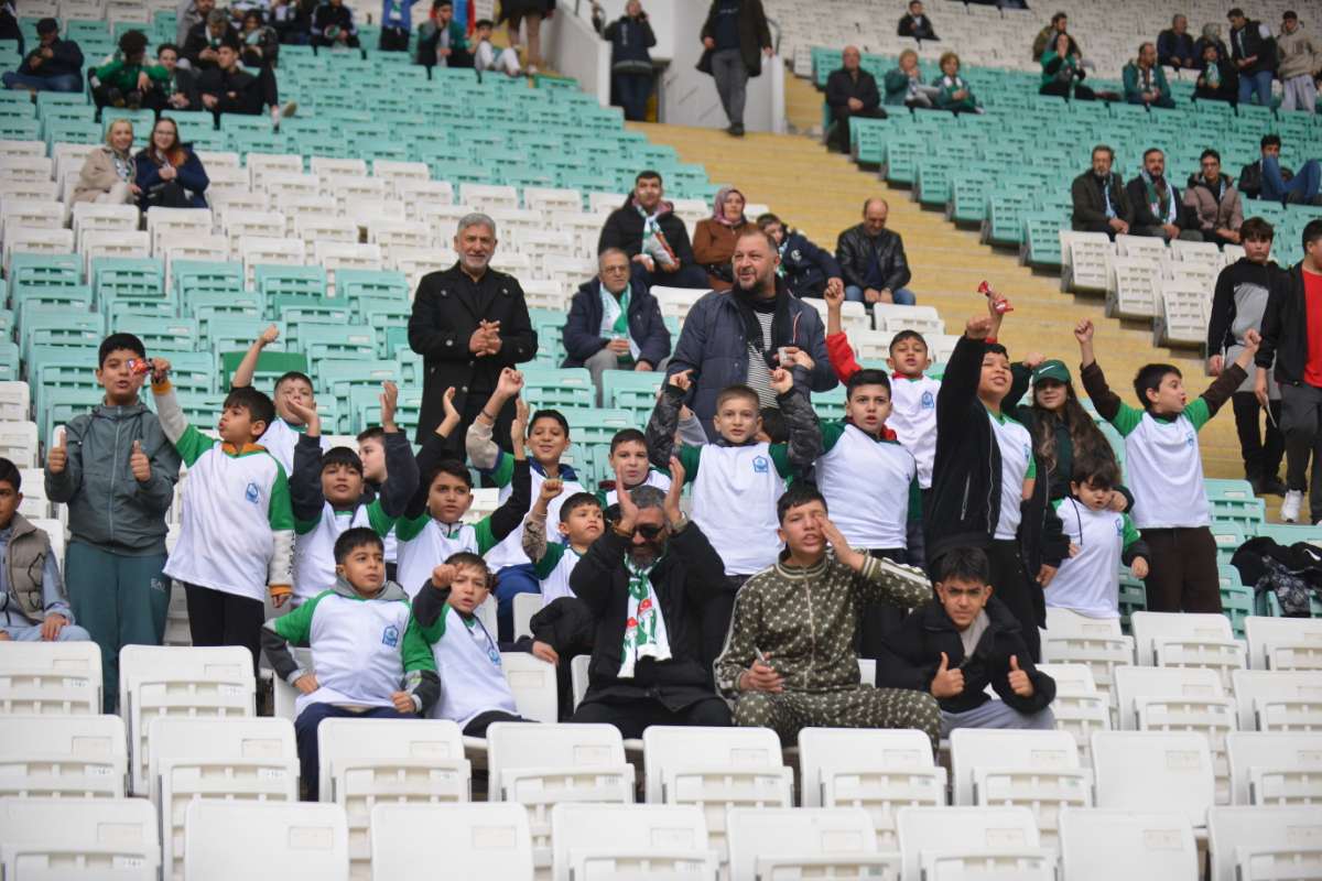 (ÖZEL) Bursaspor - Ankara Demirspor taraftar fotoğrafları 2