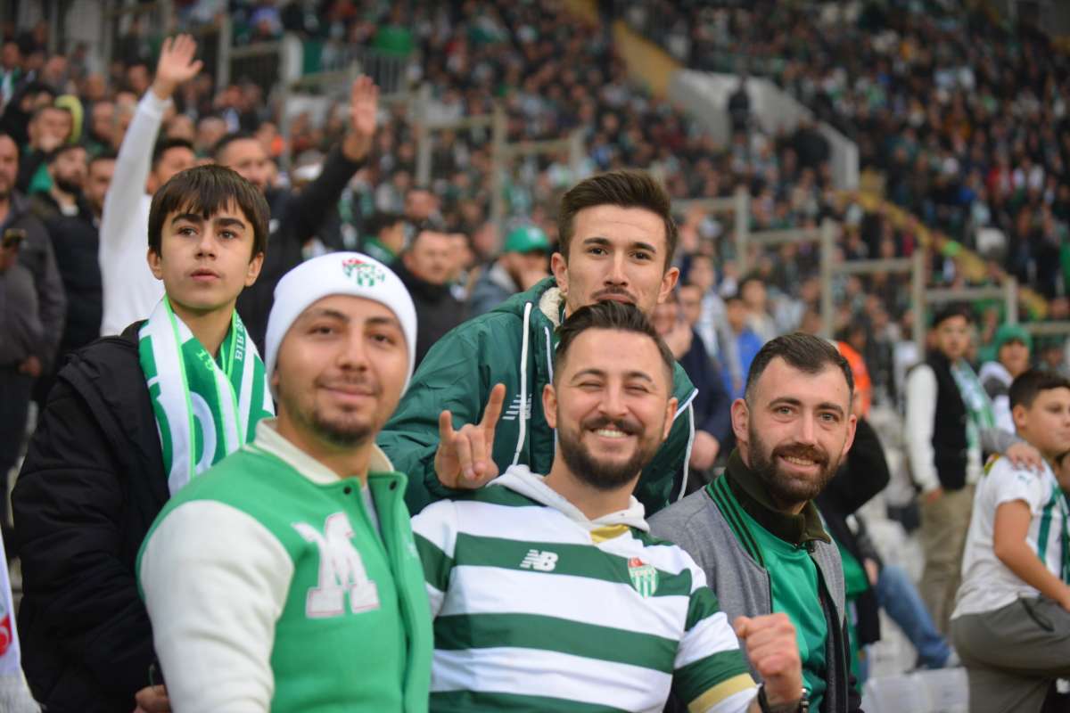 (ÖZEL) Bursaspor - Ankara Demirspor taraftar fotoğrafları 2