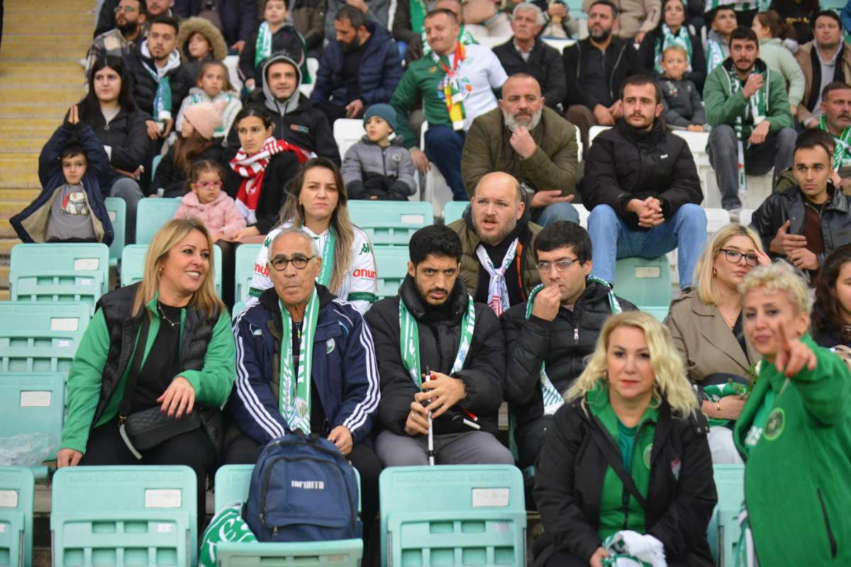 (ÖZEL) Bursaspor - Ankara Demirspor taraftar fotoğrafları 2