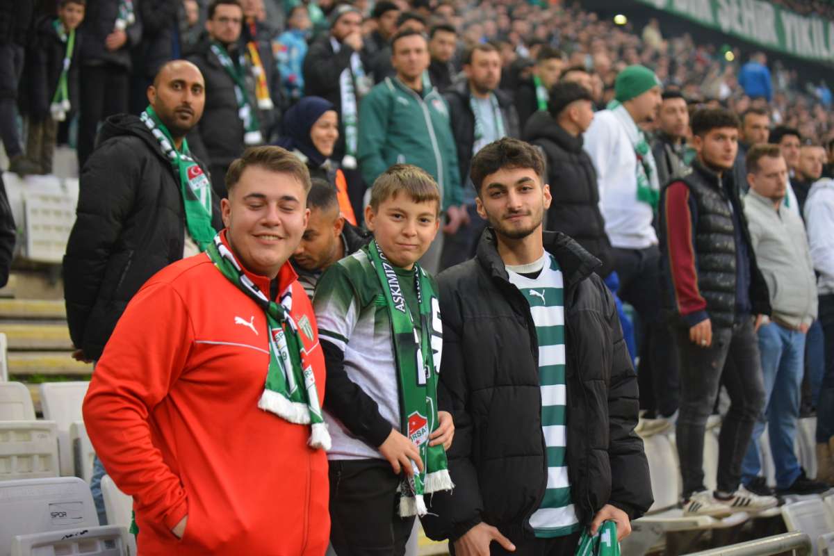 (ÖZEL) Bursaspor - Ankara Demirspor taraftar fotoğrafları 2