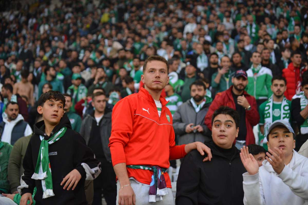 (ÖZEL) Bursaspor - Ankara Demirspor taraftar fotoğrafları 2