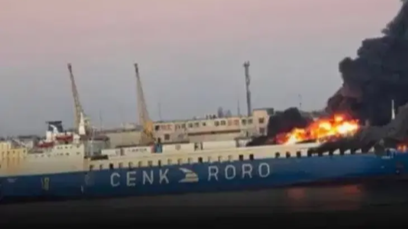 Rusya, Türk yük gemisini vurdu