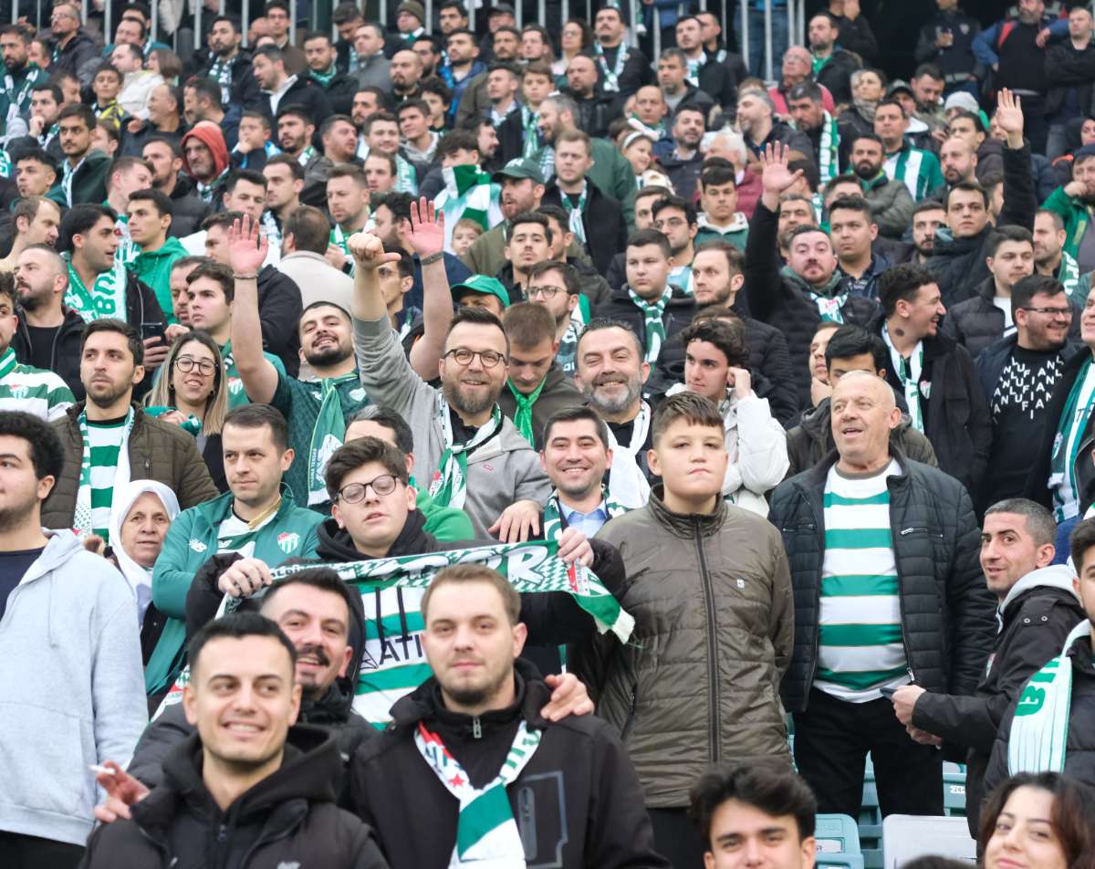 (ÖZEL) Bursaspor - Ankara Demirspor taraftar fotoğrafları 3