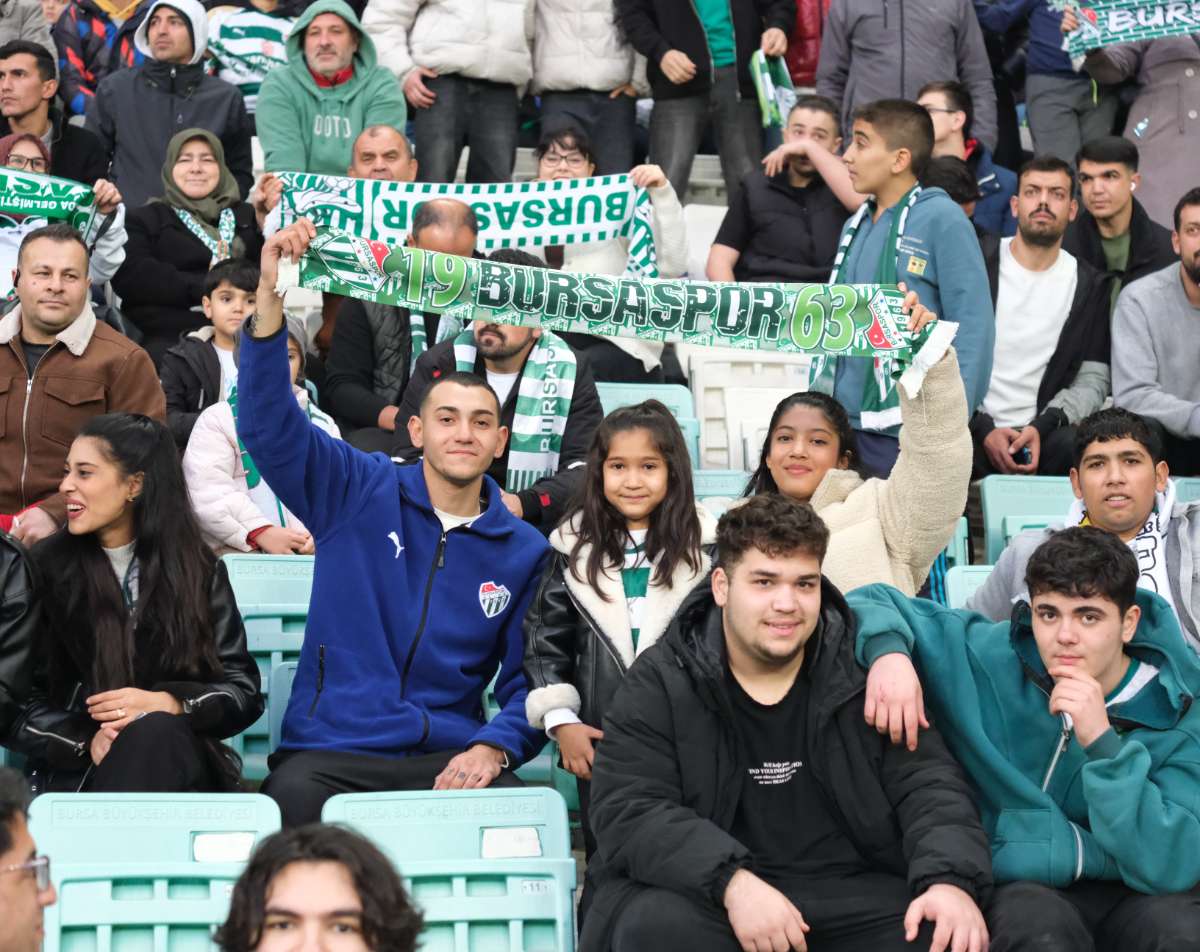 (ÖZEL) Bursaspor - Ankara Demirspor taraftar fotoğrafları 3