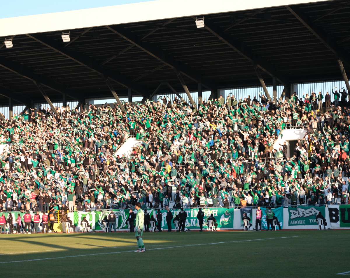 (FOTO GALERİ) Bursaspor'un Somaspor Deplasmanından Taraftar Fotoğrafları