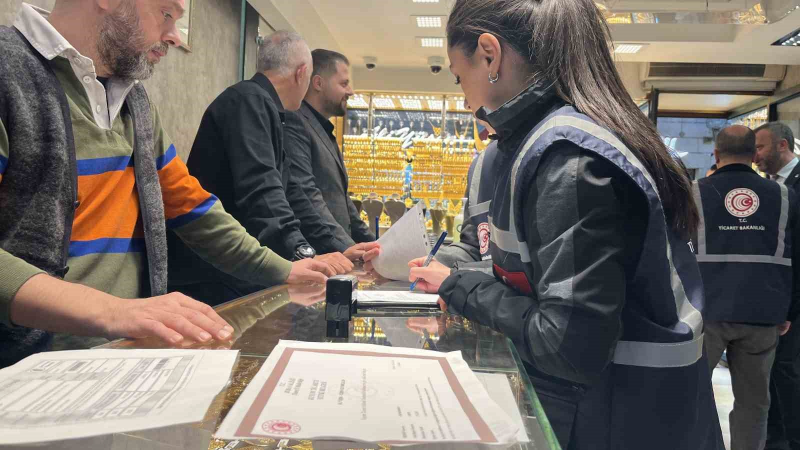 Kuyumculara şok baskın