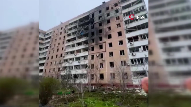 Rusya’dan Ukrayna’daki yerleşim bölgesine saldırı