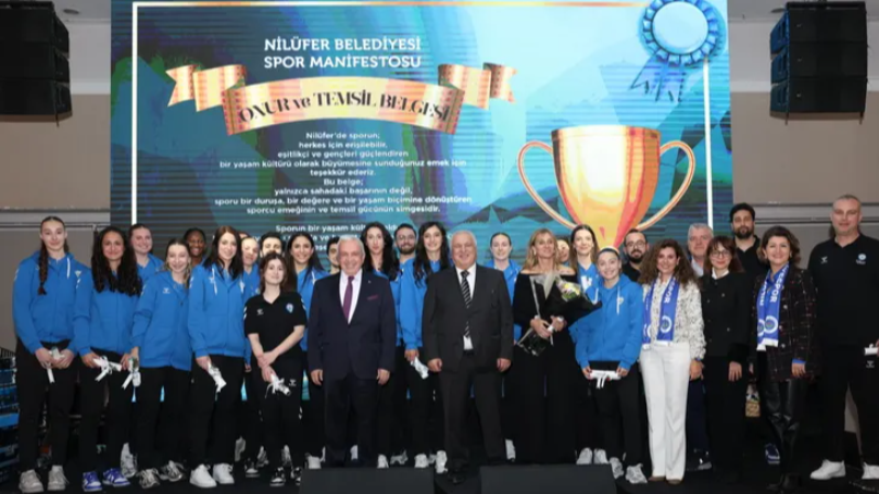 Nilüfer Belediyesi Spor Manifestosu’nu tanıttı