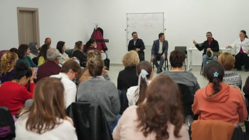 Yenişehir'de ritim kursuna yoğun ilgi