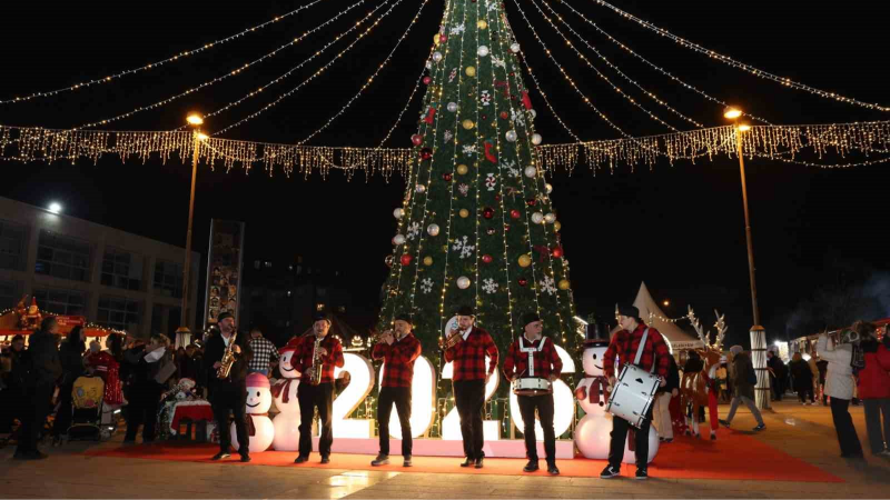 Nilüfer’de yeni yıl coşkusu başladı
