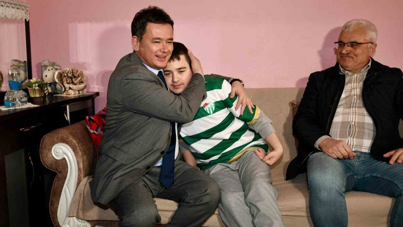 Başkan Aydın, özel bireyin mutluluğuna ortak oldu