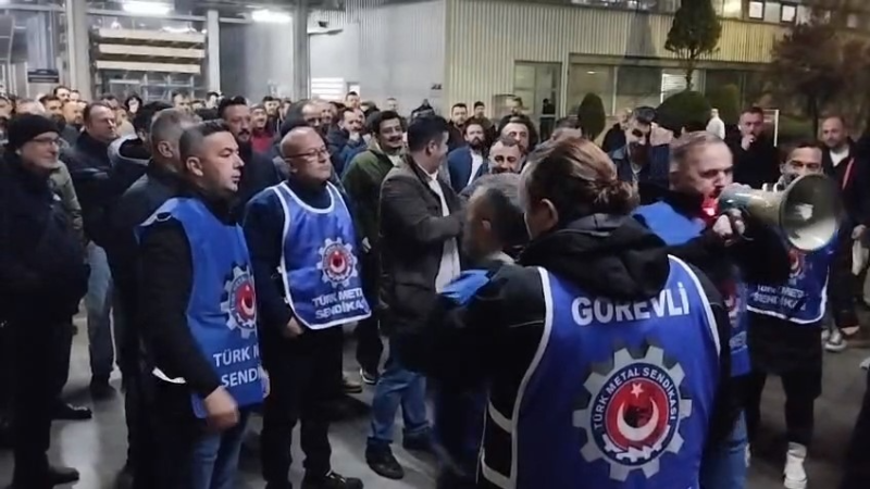 Bosch Fabrikası’nda ışıklı isyan