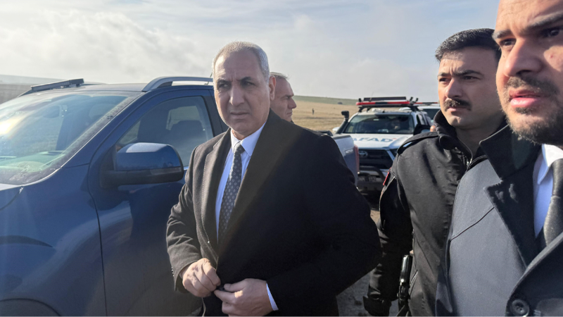 Libya’dan gelen askeri heyet uçak kazasının yaşandığı bölgede