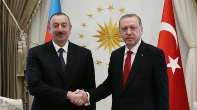 Cumhurbaşkanı Erdoğan, Aliyev ile görüştü