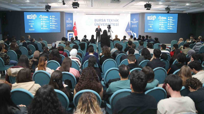 Rektör Adıgüzel, ’BTÜ Konuşmaları’nın konuğu oldu