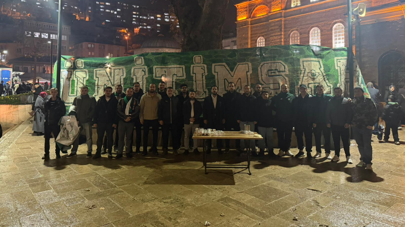 Ünitimsah’tan Regaib Kandili ’nde salep ikramı