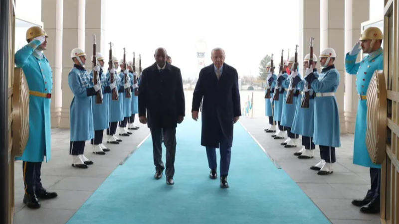 Cumhurbaşkanı Erdoğan, Sudan liderini ağırladı