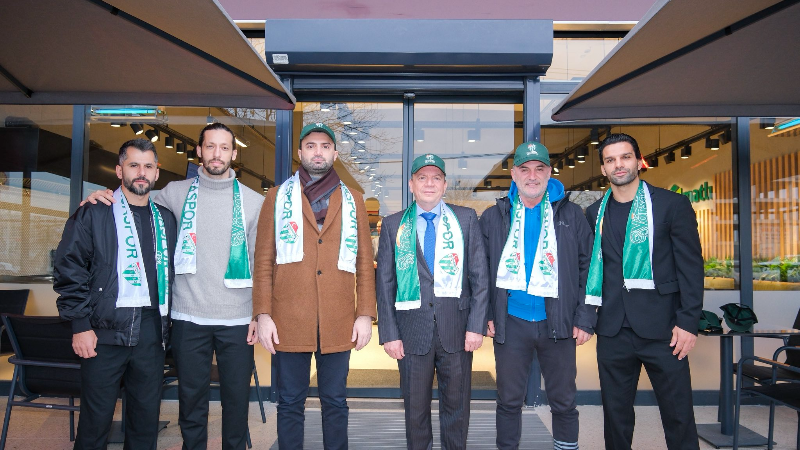 Bursaspor'dan Chok Cafe’ye ziyaret