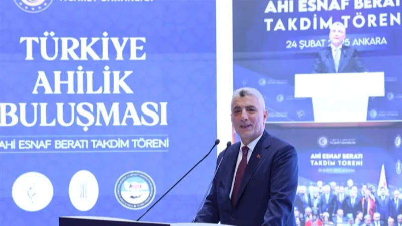 Ahi beratları takdim edildi