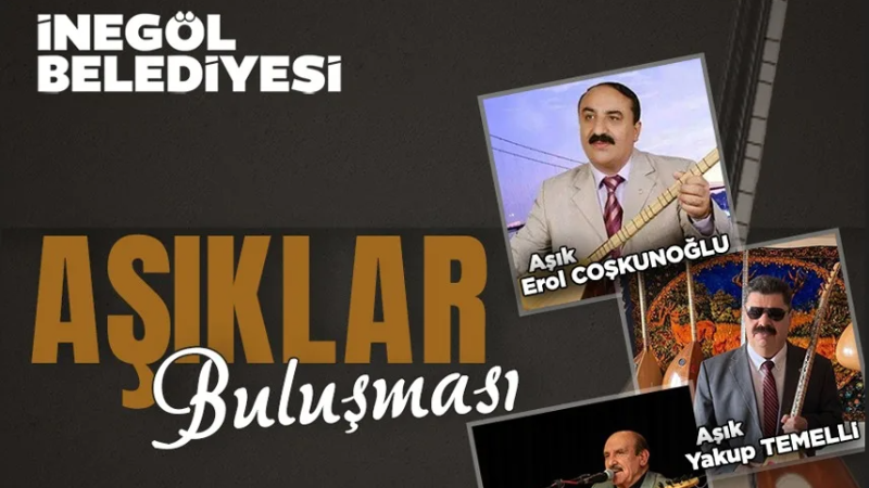 İnegöl yeni yılın ilk etkinliğinde 'Aşık'ları buluşturuyor