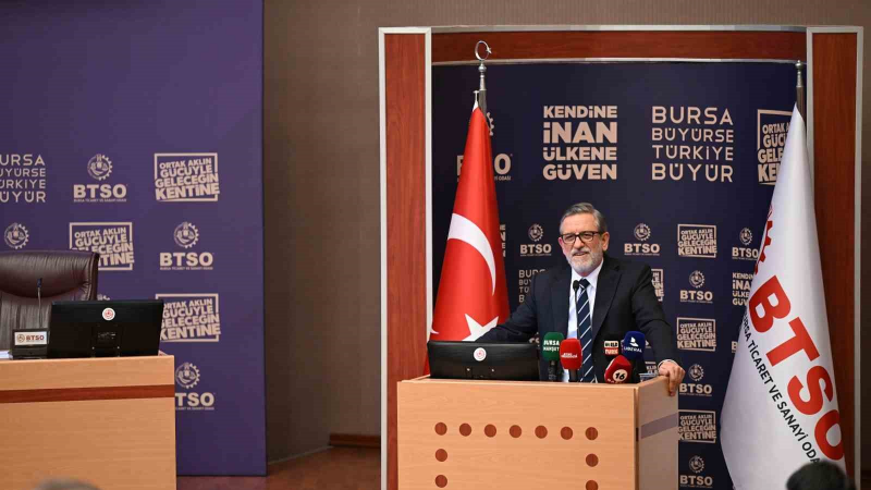 BTSO Başkanı İbrahim Burkay 2030 vizyonunu açıkladı