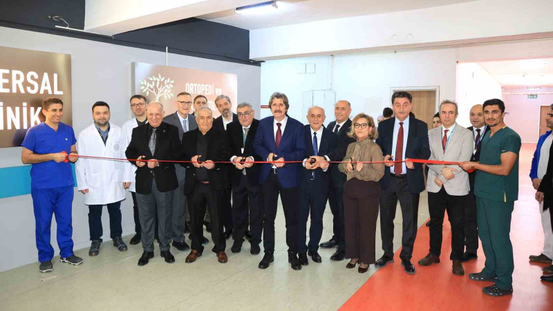 BUÜ Hastanesi’nin ikinci ortopedi kliniği hizmete açıldı