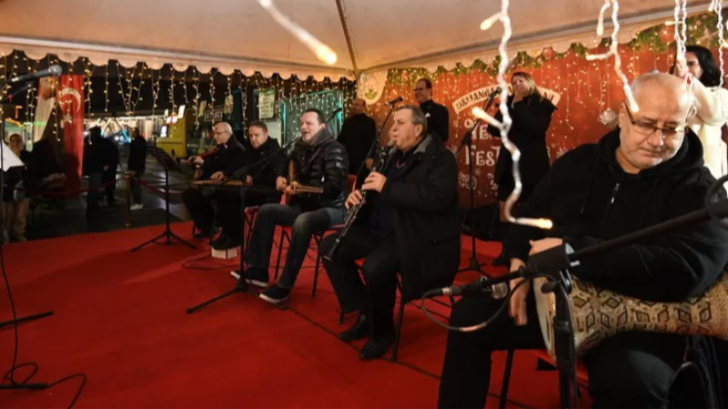 Osmangazi Meydanı nağmelerle ısındı