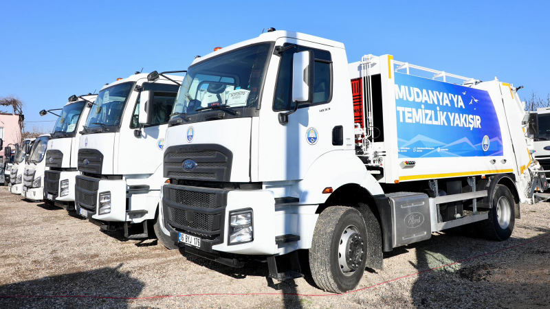 Mudanya’ya temizlik filosu