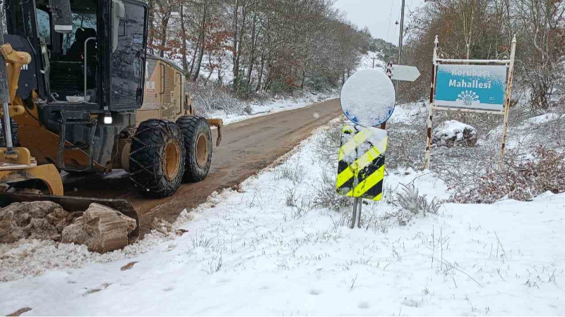 Nilüfer’de kar yağışına karşı kesintisiz mesai