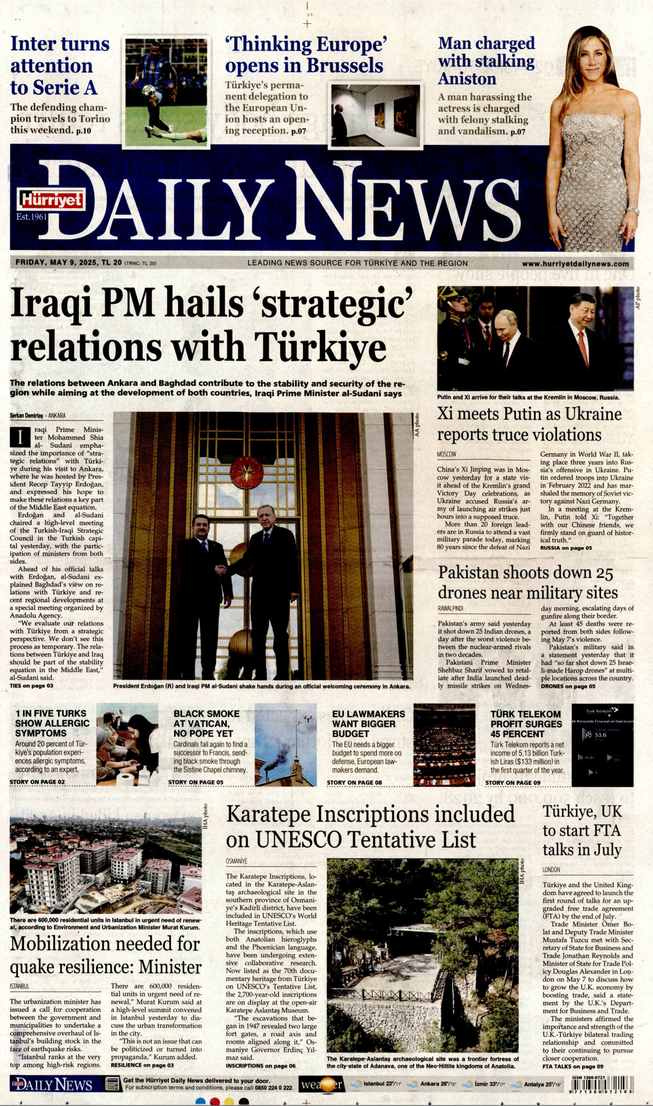HÜRRİYET DAİLY NEWS