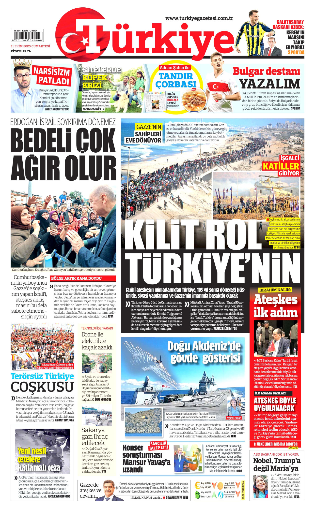 TÜRKİYE GAZETESİ