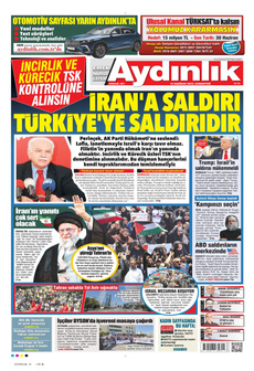 AYDINLIK GAZETESİ Gazetesi - Bursadan Haber Var: Bursa Haber, Bursaspor, Bursa Son Dakika