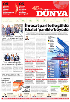 DÜNYA Gazetesi - Bursadan Haber Var: Bursa Haber, Bursaspor, Bursa Son Dakika
