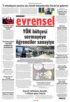 EVRENSEL Gazetesi - Bursadan Haber Var: Bursa Haber, Bursaspor, Bursa Son Dakika